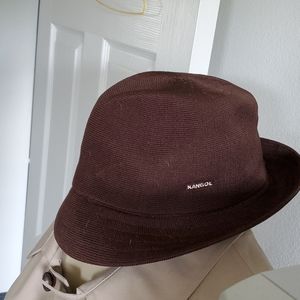 Kangol Ventair Brown Fedora Hat